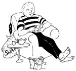 Sunday burglar