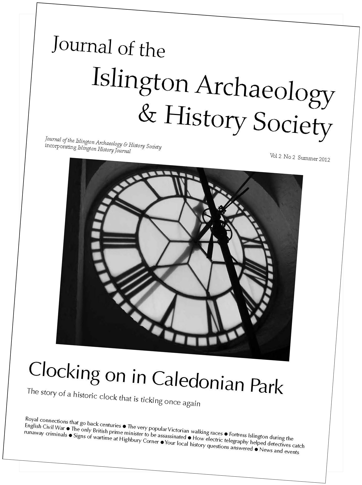 Journal           of the Islington Archaeology & History Society